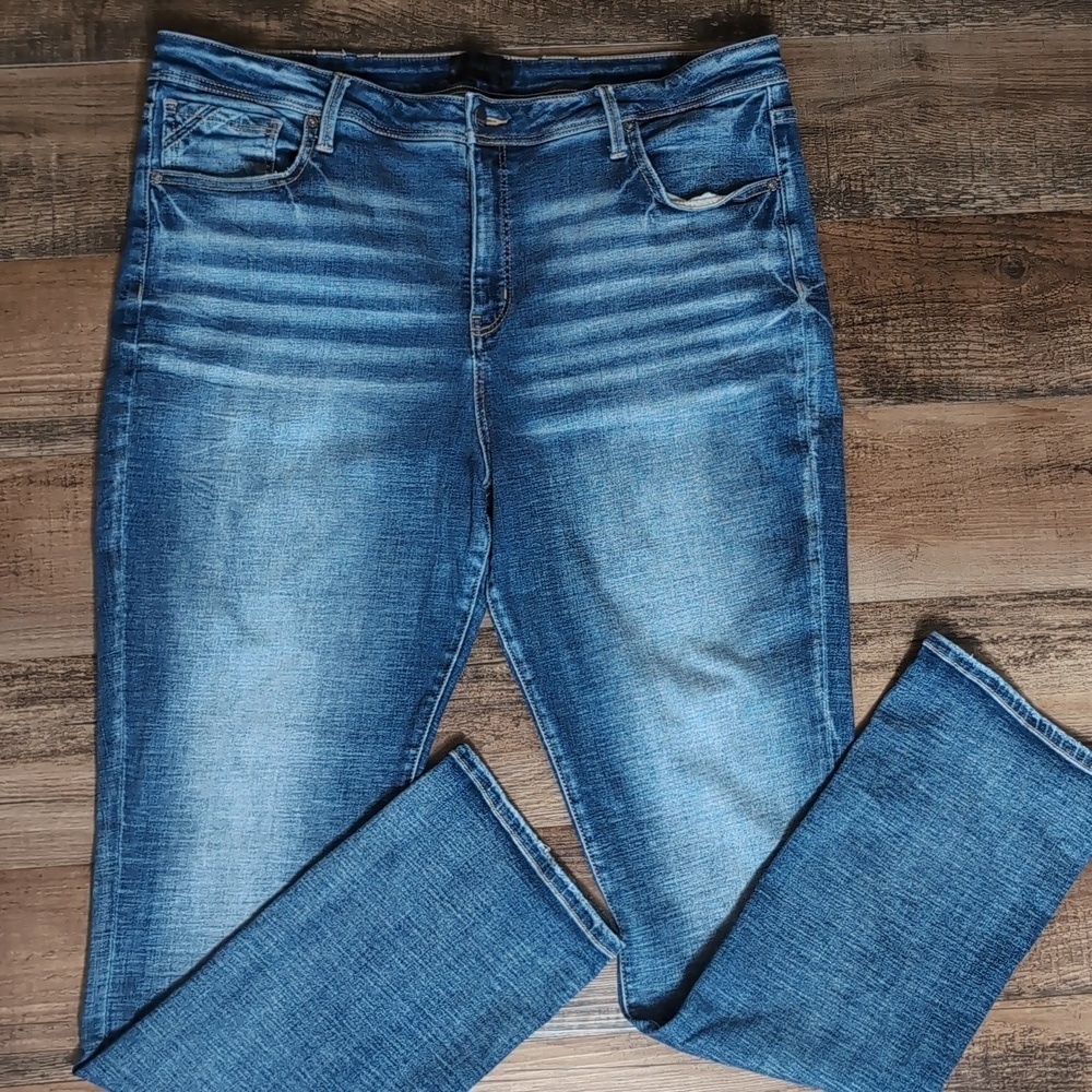 Buckle Black Fit no. 93 Straight Cut Jeans Size 38x32 (Size 22) Super Stretchy